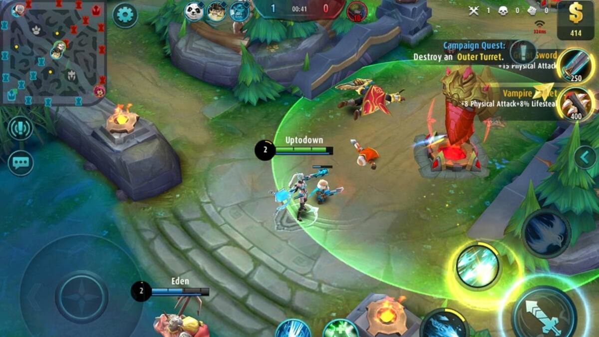 Tencent Games arremetió para proteger sus derechos de autor