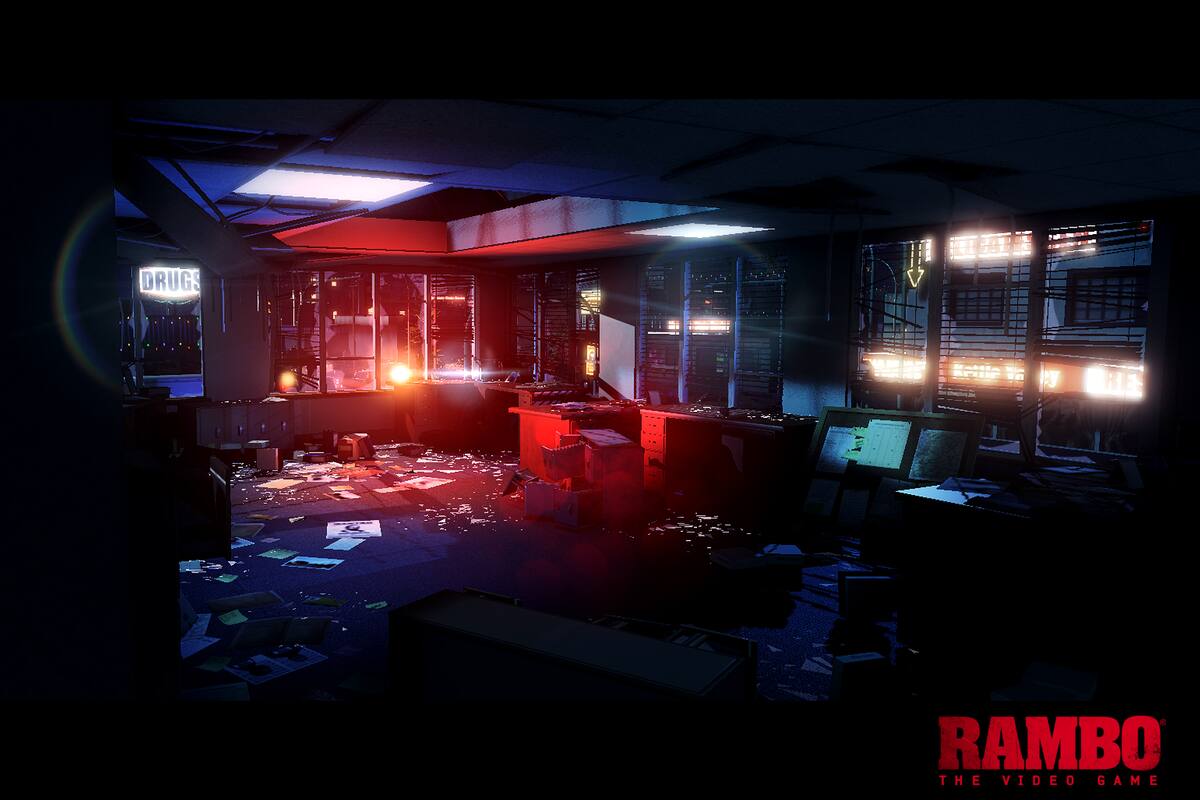 Nuevo material del juego de Rambo