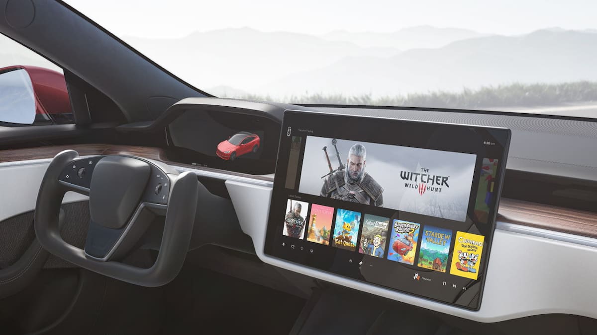Tesla asegura que algunos de sus modelos son compatibles con “miles de juegos”