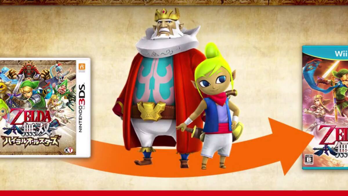 Tetra y King of Hyrule se incorporarán a la versión portátil del juego