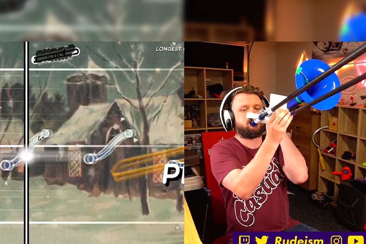 You can play Trombone Champ… with trombones!
