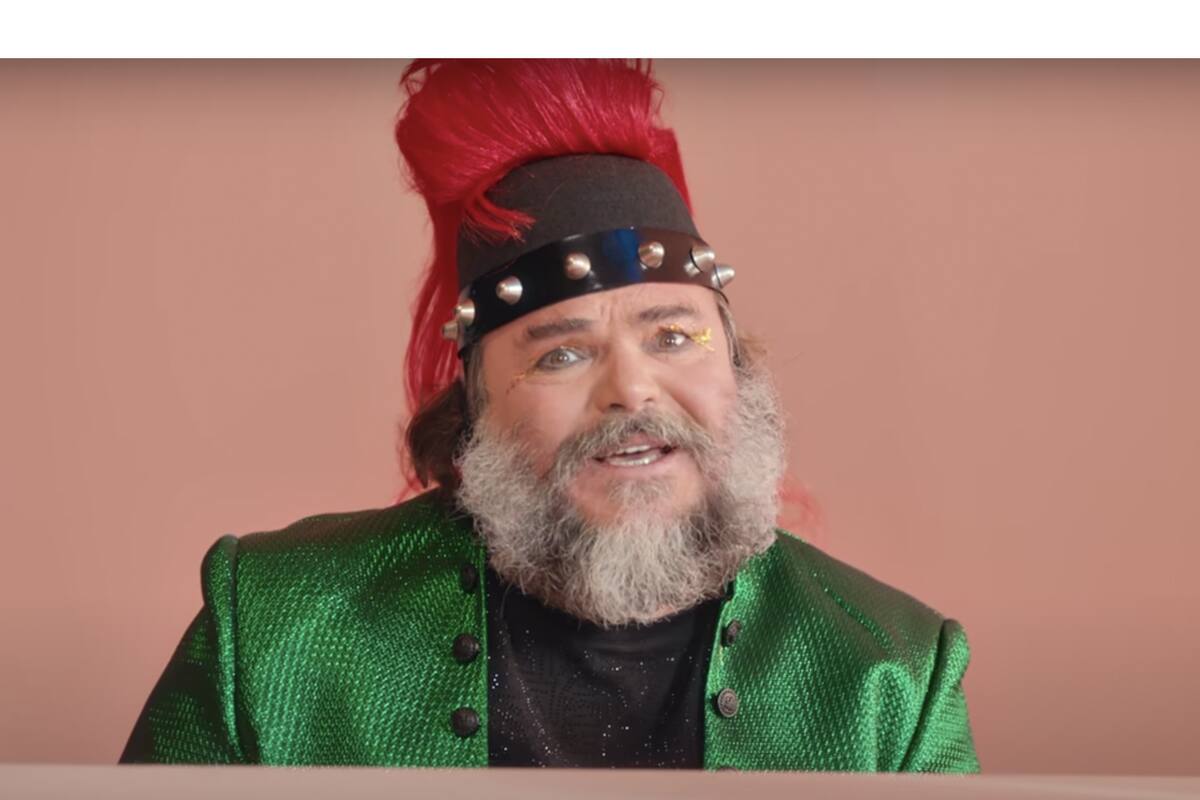 Jack Black almost refused to sing Peaches, Bowser's song in Super Mario Bros. Movie