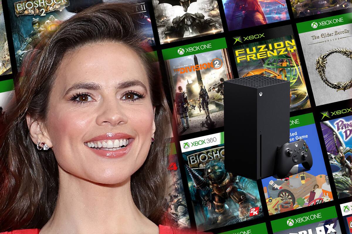 Hayley Atwell reveals she's a gamer and receives one of the most exclusive Xbox Series X consoles