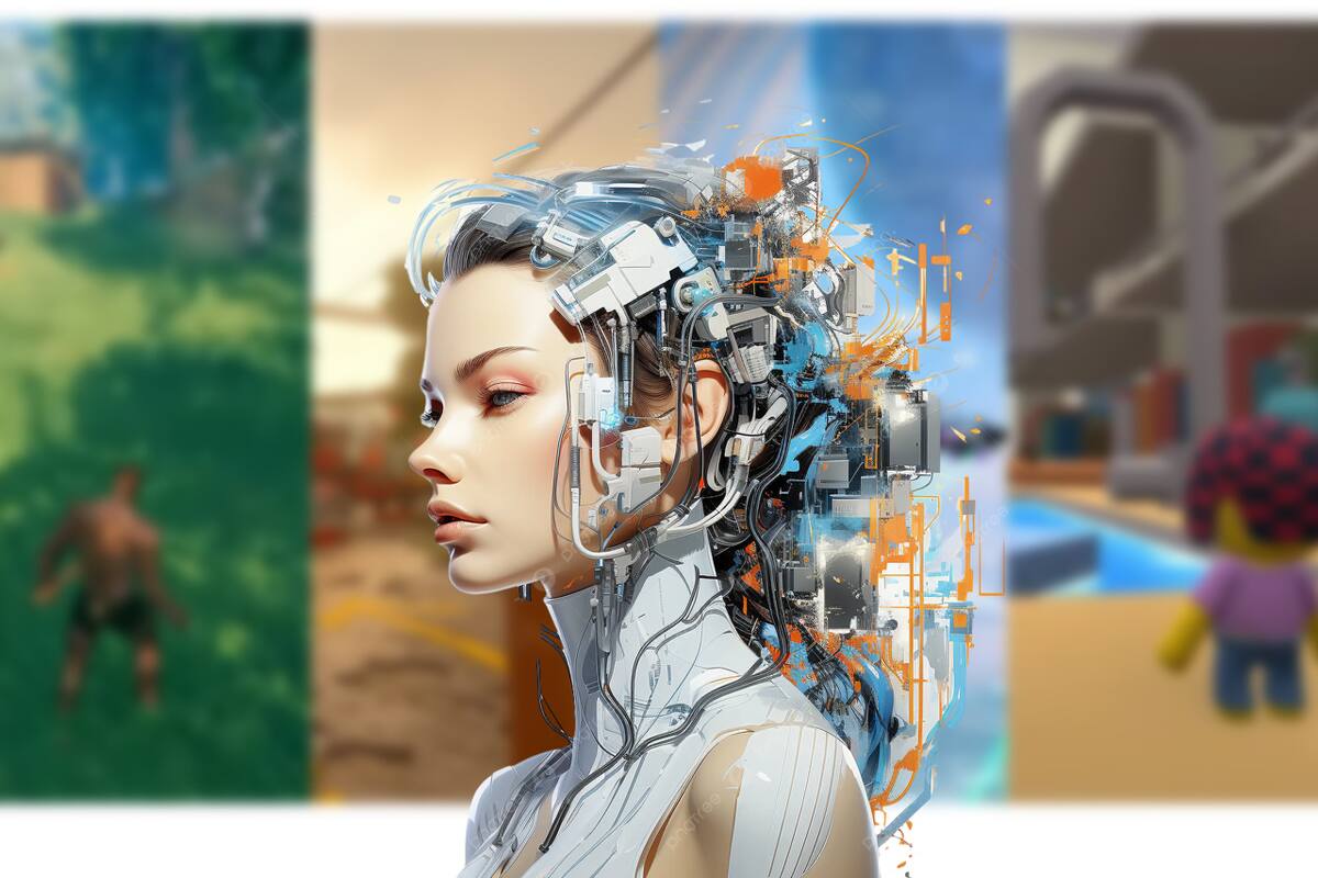 This is SIMA, Google's AI that plays video games as well as a human does