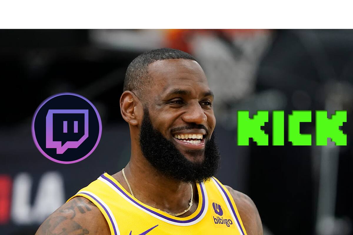 LeBron James wants to be a streamer; Twitch and Kick battle to sign NBA star