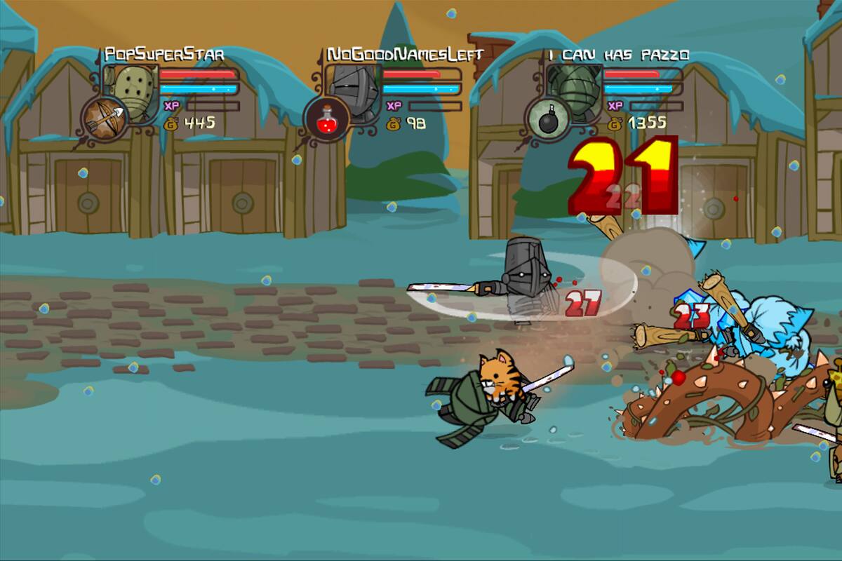 Castle Crashers se acerca al millón de jugadores