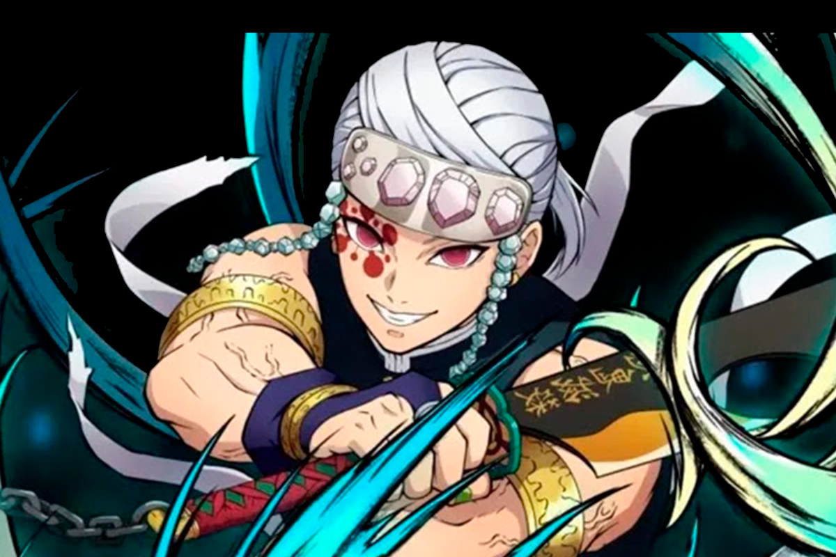 Watch the DLC trailer with Tengen Uzui for the Demon Slayer game