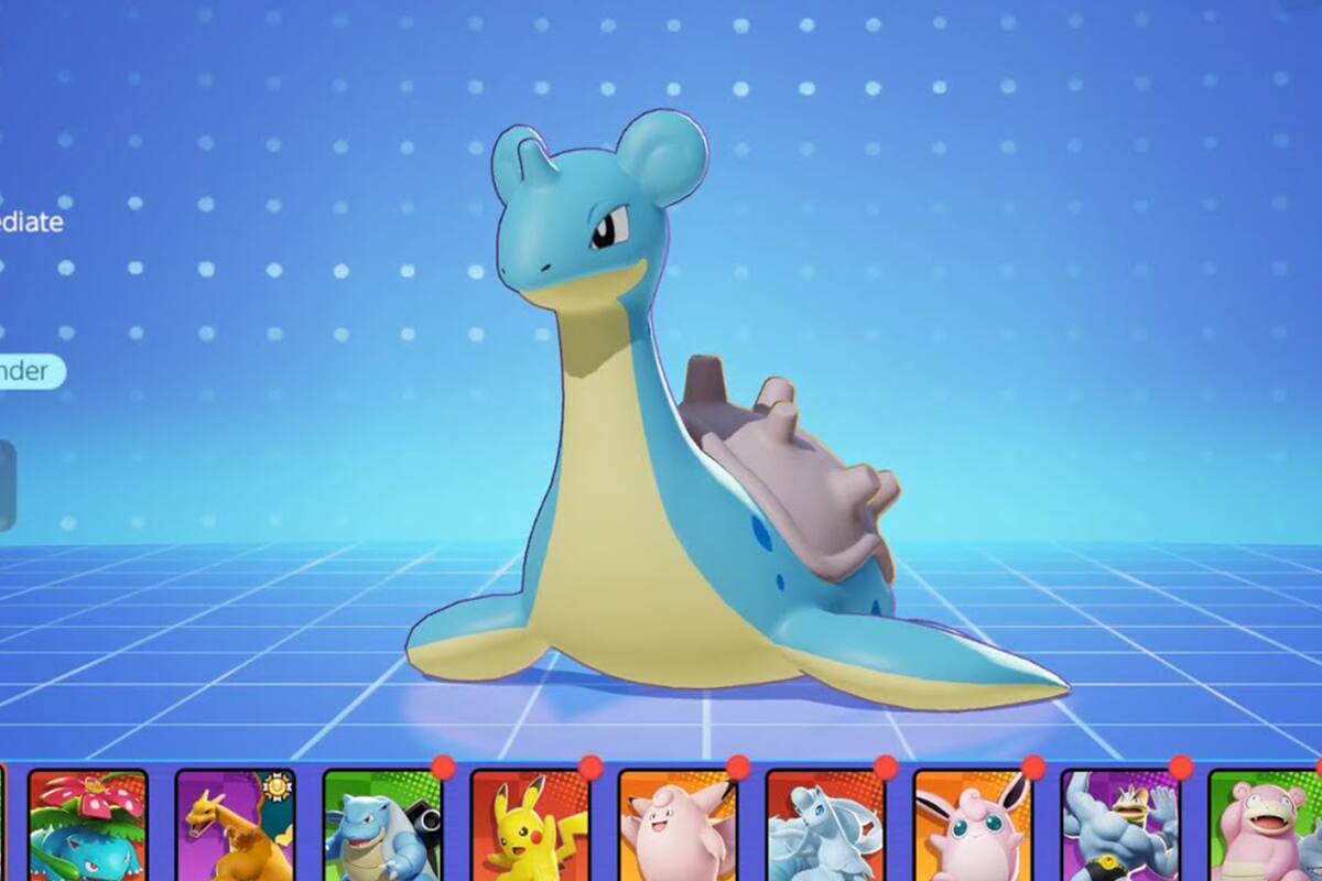 Finally! Lapras confirms his arrival date at Pokémon UNITE