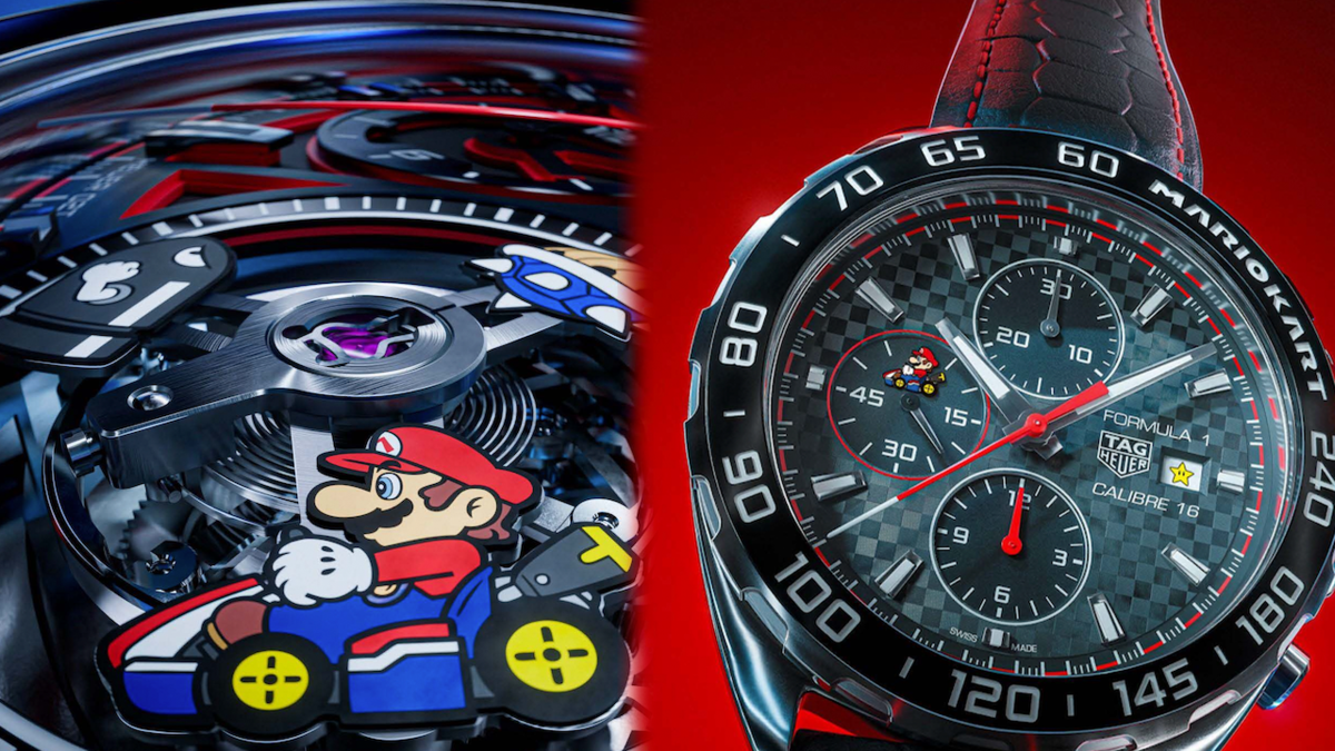 The collaboration is with the TAG Heuer brand