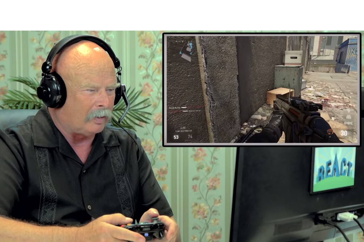 ¿Como reaccionan los más ancianos a Call of Duty: Advanced Warfare?