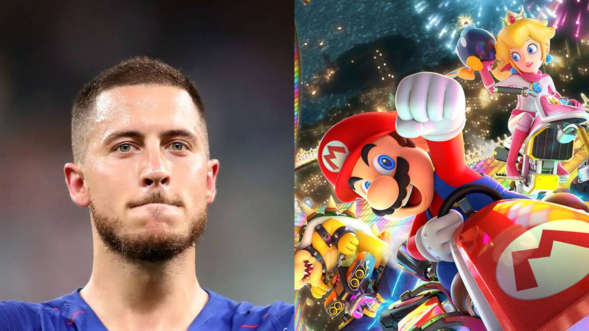The former Chelsea and Real Madrid player was passionate about the Nintendo karting game.