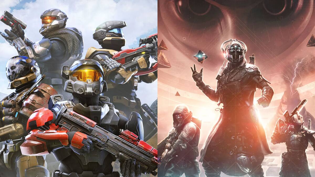 The game from 343 Industries is ahead of Bungie's on the list of most played games