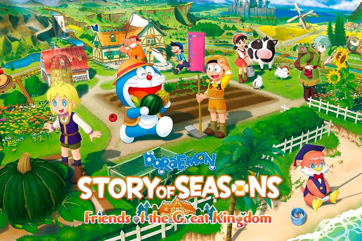 You can now try the new farm simulator with Doraemon for free