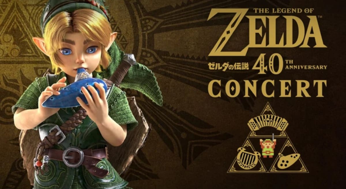The Legend of Zelda conciertos 40.° aniversario
