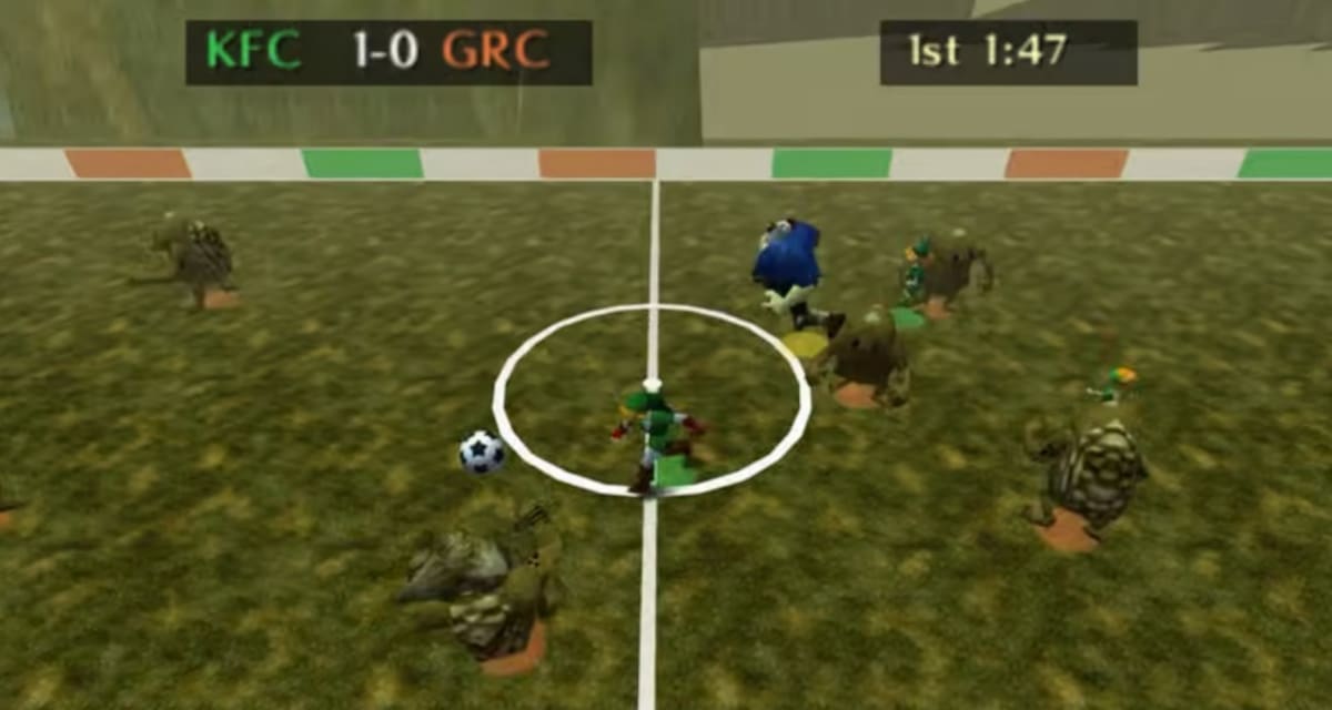 The Legend of Zelda Soccerina of Time
