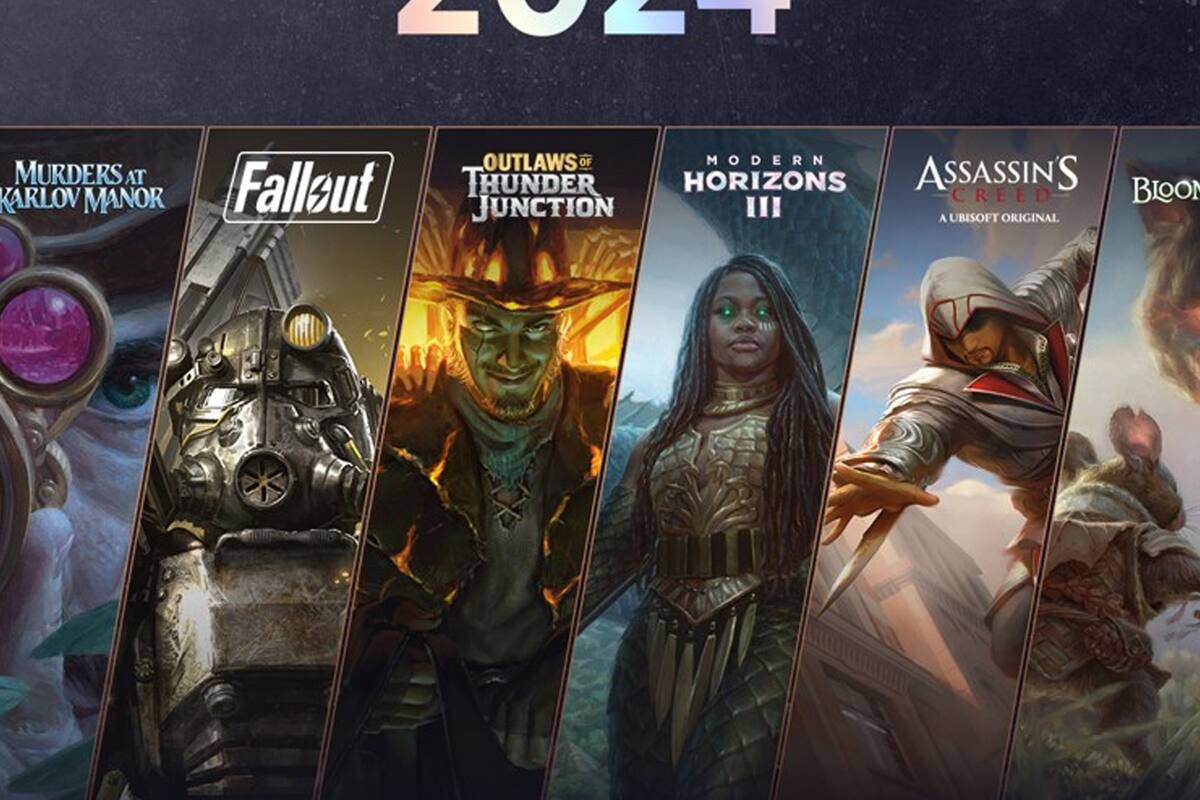 Assassin's Creed, Final Fantasy, and Fallout will be expansions for Magic: The Gathering.