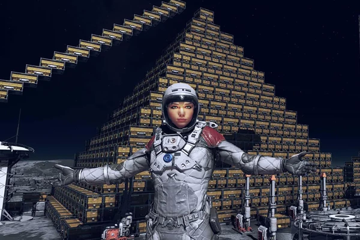 Player boasts he reached level 1000 in Starfield after playing 1100 hours, but the community tells him he “wasted his time”