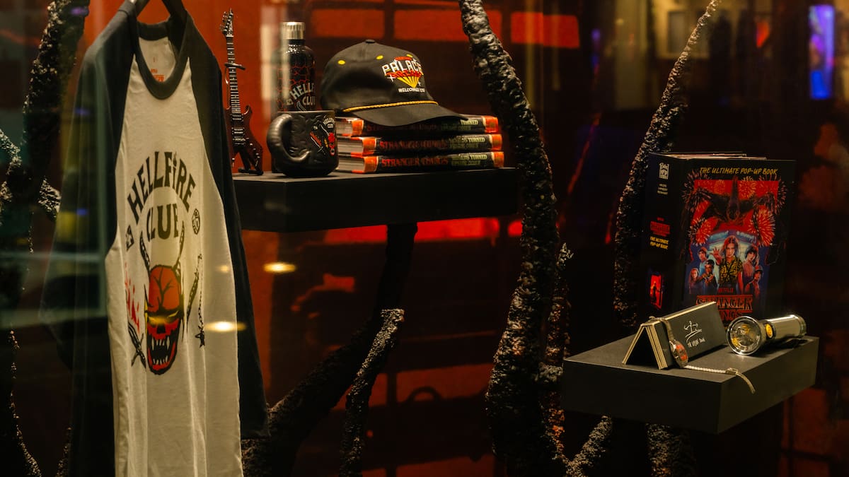 The pop-up store will feature limited edition items from some of Netflix’s most popular titles