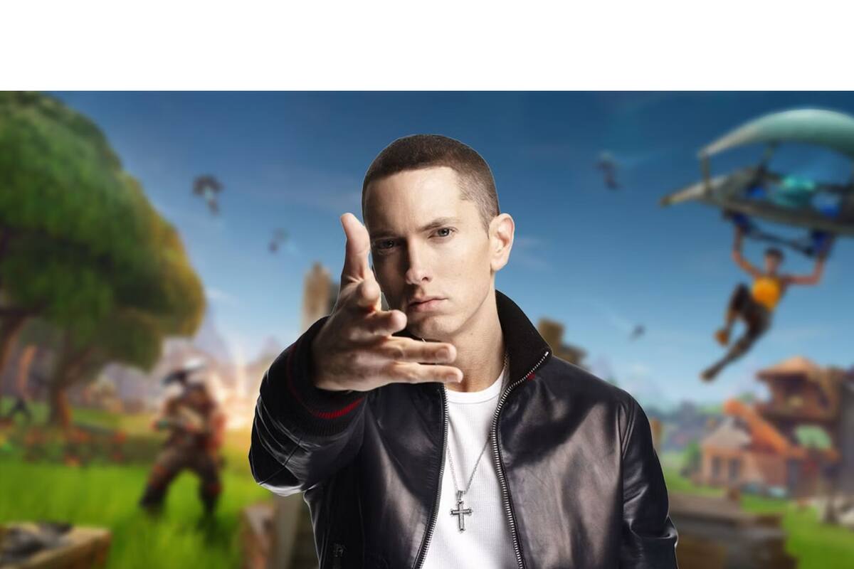 Fortnite: Eminem hasn't arrived yet, but he has already broken several skins with his music