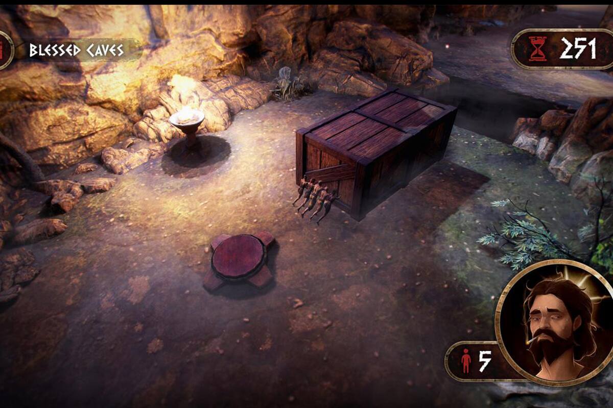 En este juego eres Jesús y salvas a los humanos de morir horriblemente