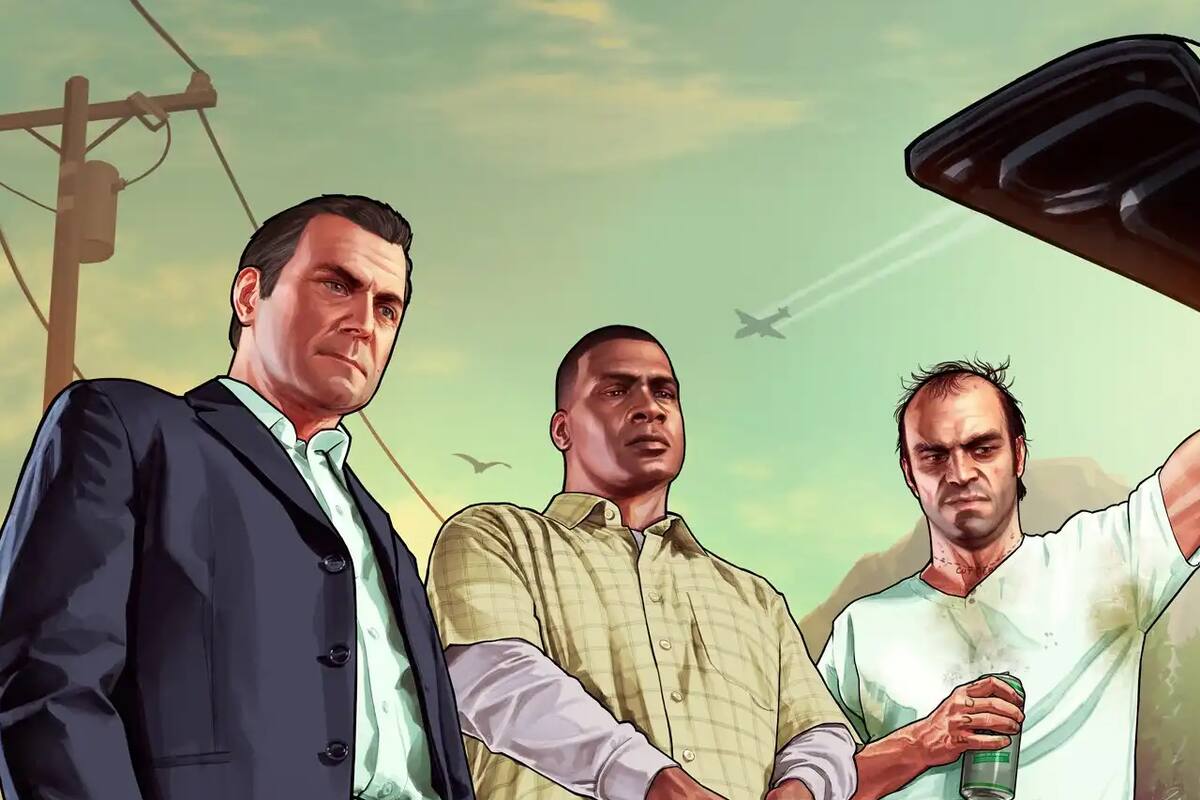 Nearly 50% of the total sales of the Grand Theft Auto franchise are from GTA V