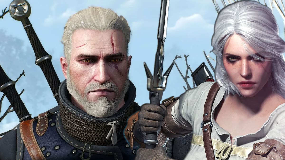 The Witcher Geralt de Rivia y Ciri