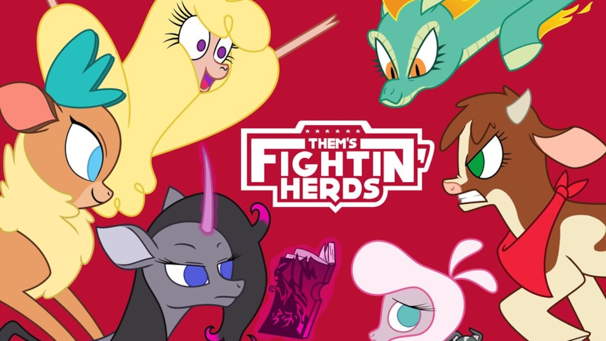 Them's Fightin' Herds incluye contenidos promocionales de otros juegos de pelea