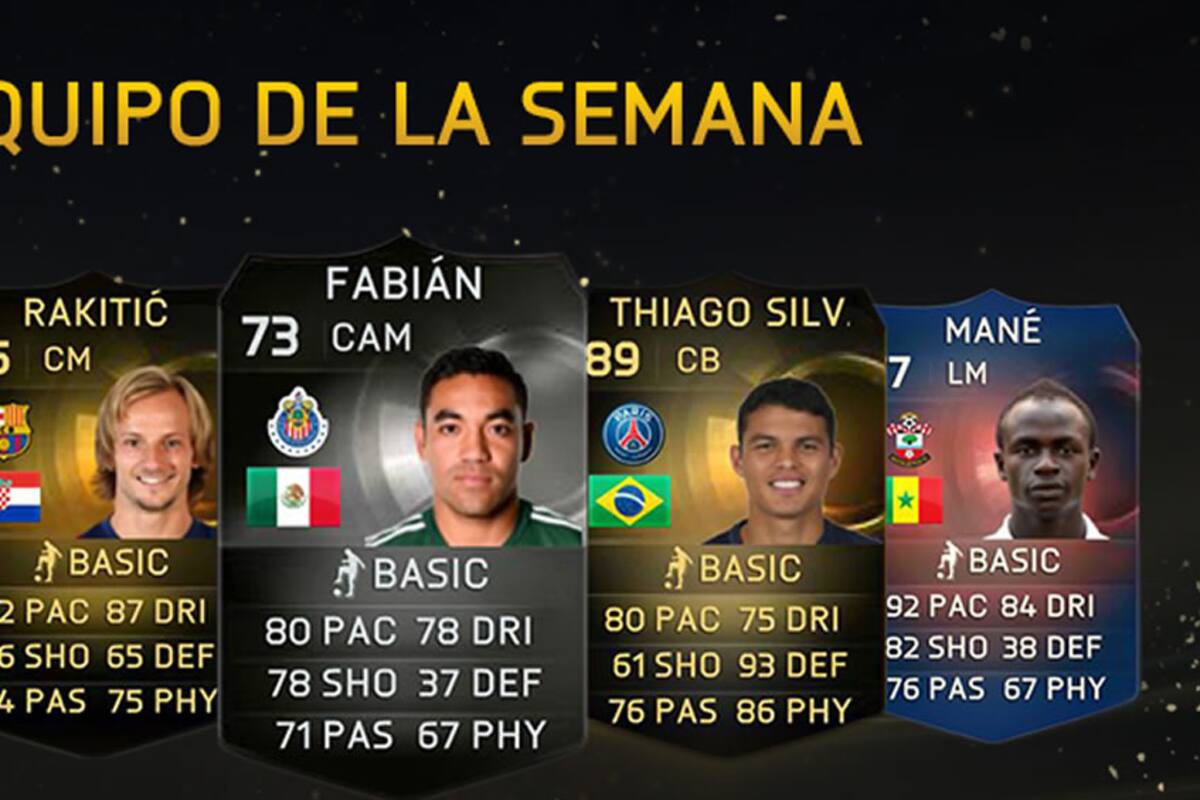 Marco Fabián es figura en el equipo de la semana FIFA Ultimate Team