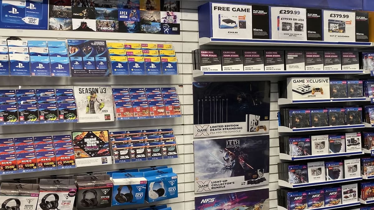 Tienda de videojuegos