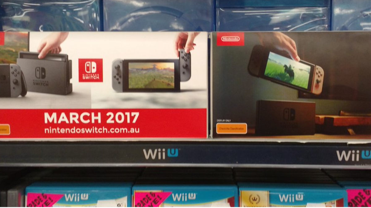 Tienda en Australia ya exhibe imágenes de la consola