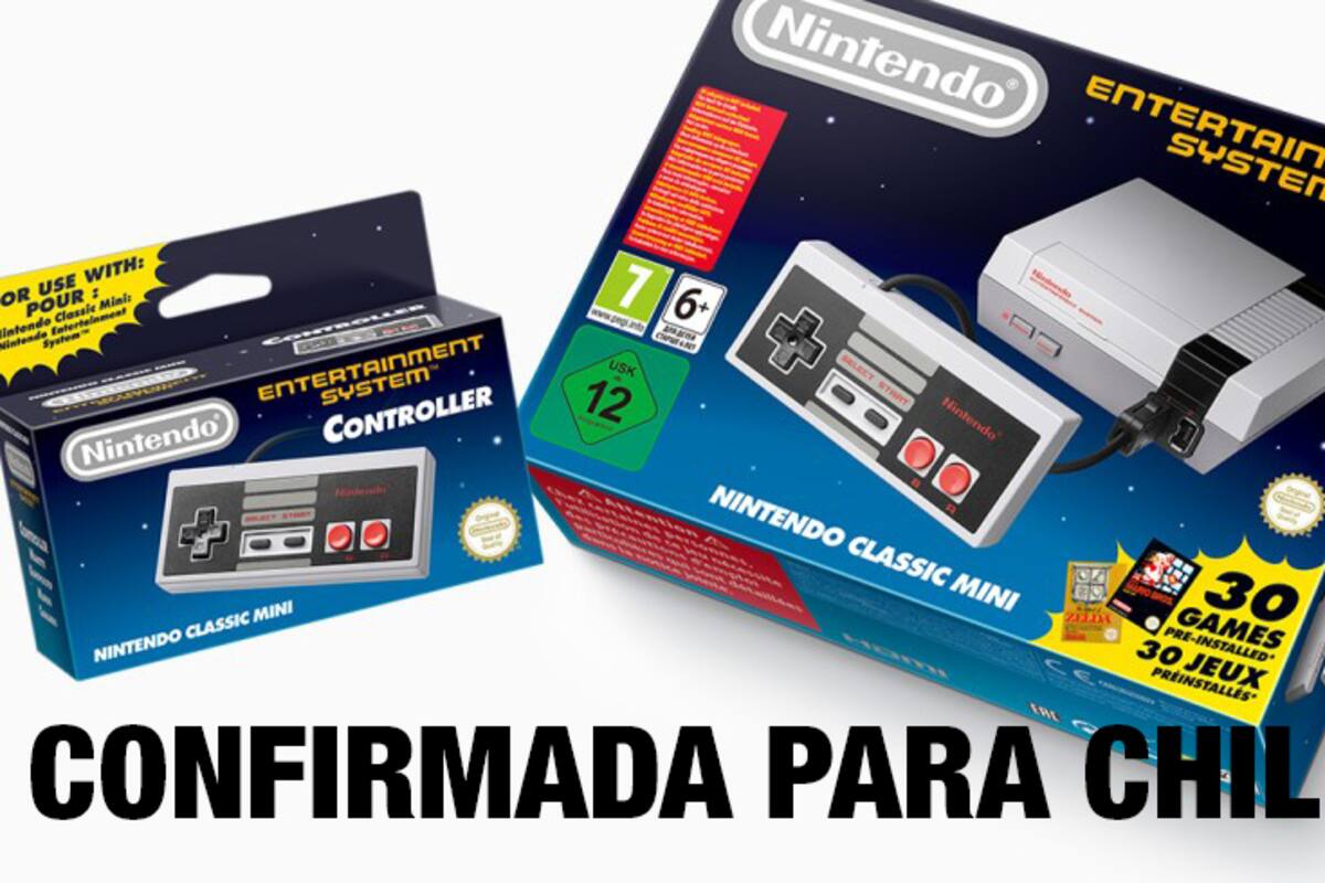 Confirman para Chile la Mini NES