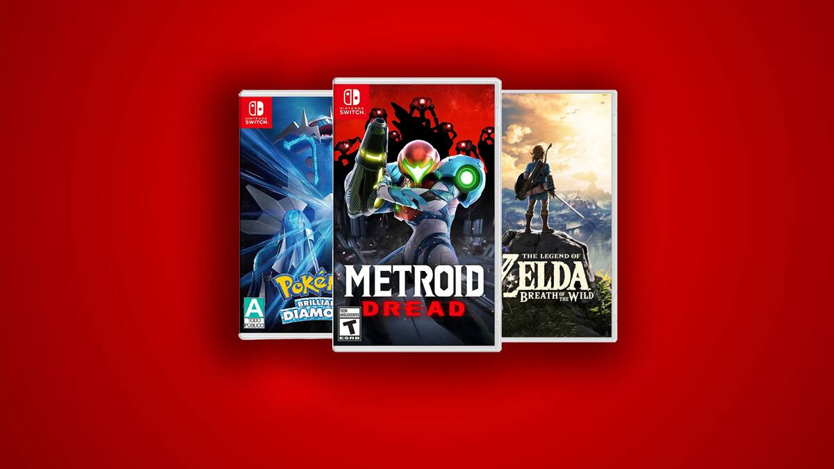 Títulos como Metroid Dread y Mario Party Superstars están a precio reducido