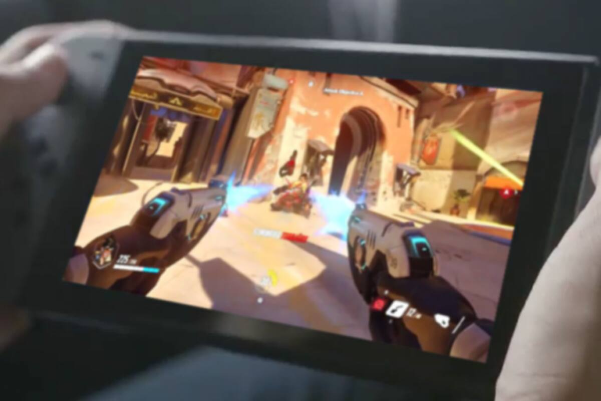 Así es como luciría Overwatch corriendo en una Nintendo Switch