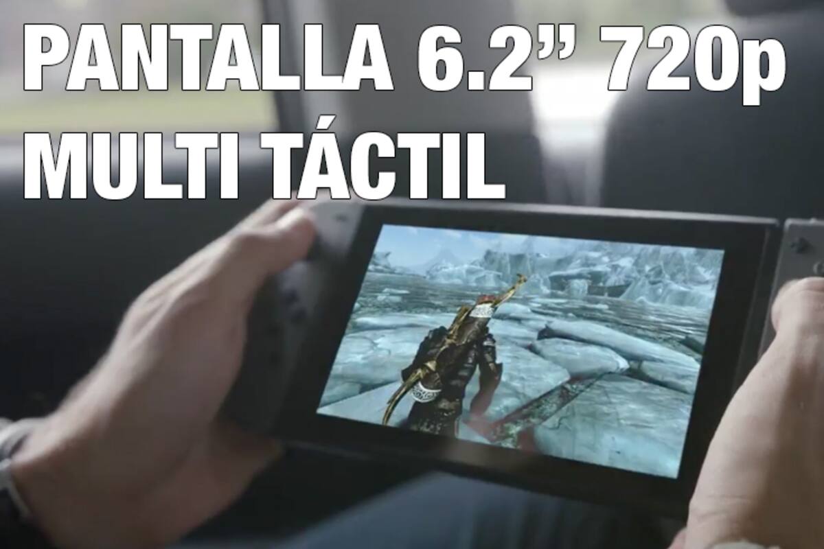 Rumor: Nintendo Switch tendrá una pantalla 720p multi táctil de 6,2 pulgadas