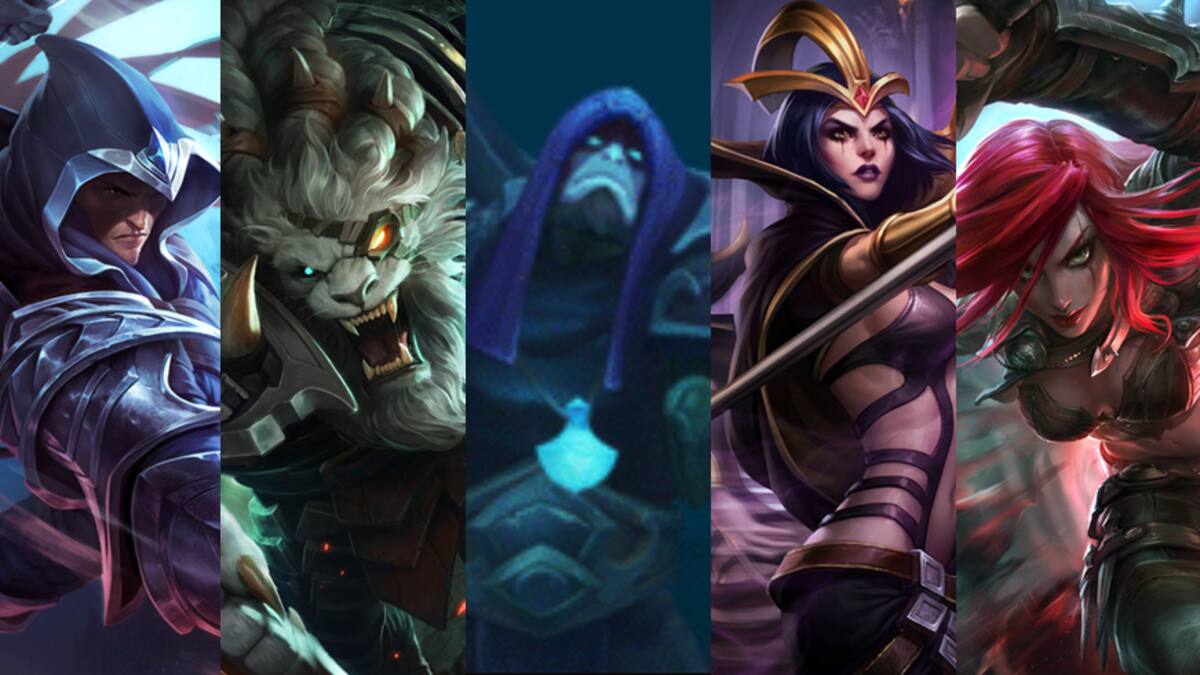 Todo lo que sabemos sobre Talon, Rengar, LeBlanc, Katarina y Yorick