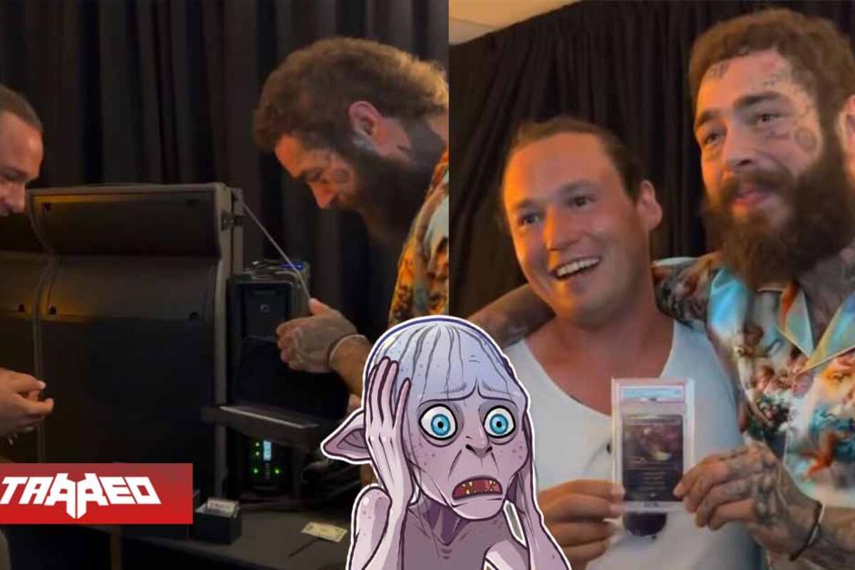 El cantante Post Malone compró la carta One Ring de MAGIC en dos millones de dólares con una felicidad inexplicable