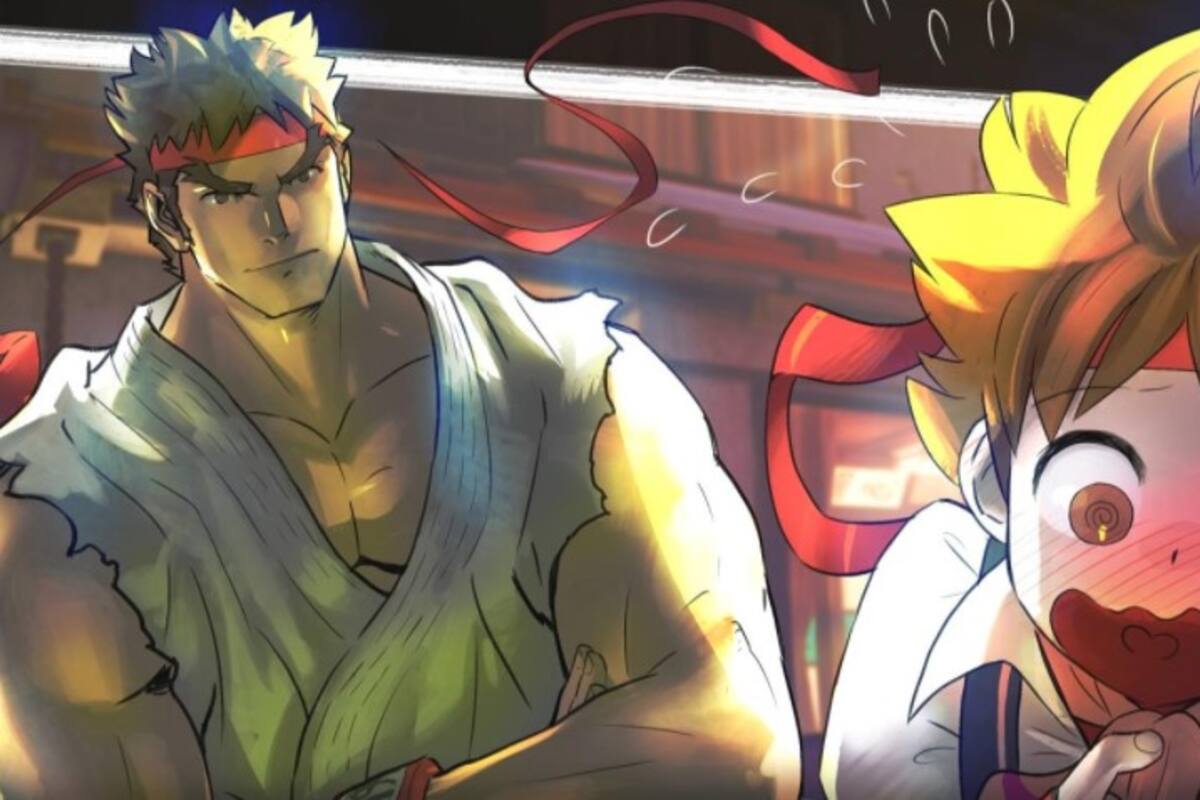 Sakura quiere tener los hijos de Ryu en el modo de historia de Street Fighter V