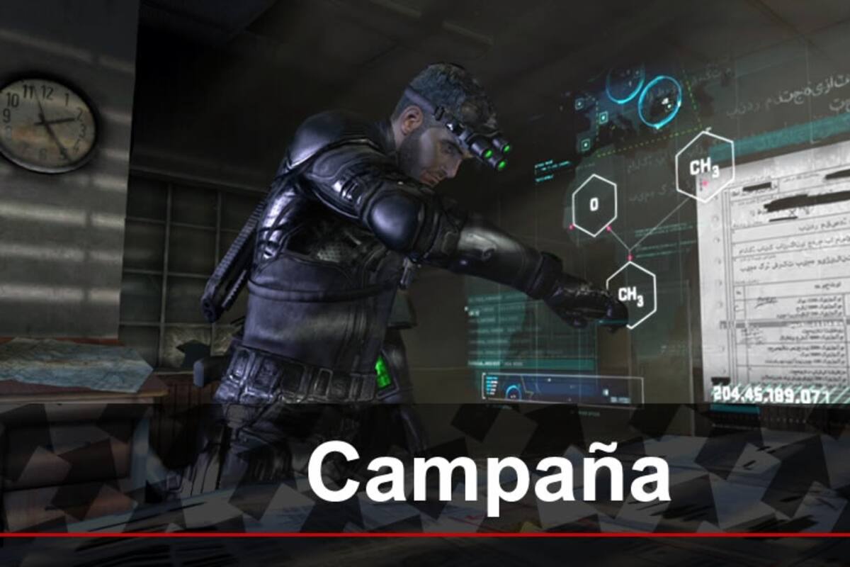 Tom Clancy´s Splinter Cell: Blacklist: Gameplay (campaña)