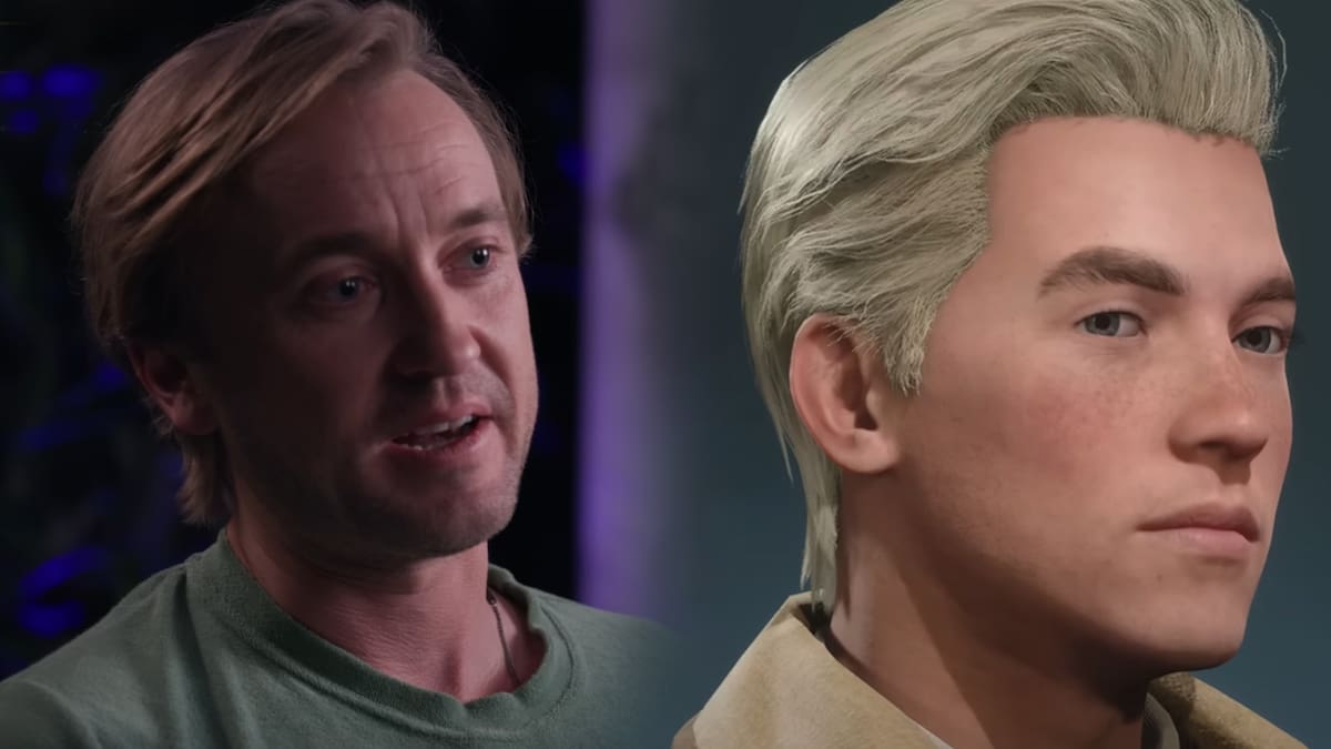 Tom Felton jugó como un estudiante de Slytherin en el título de mundo abierto