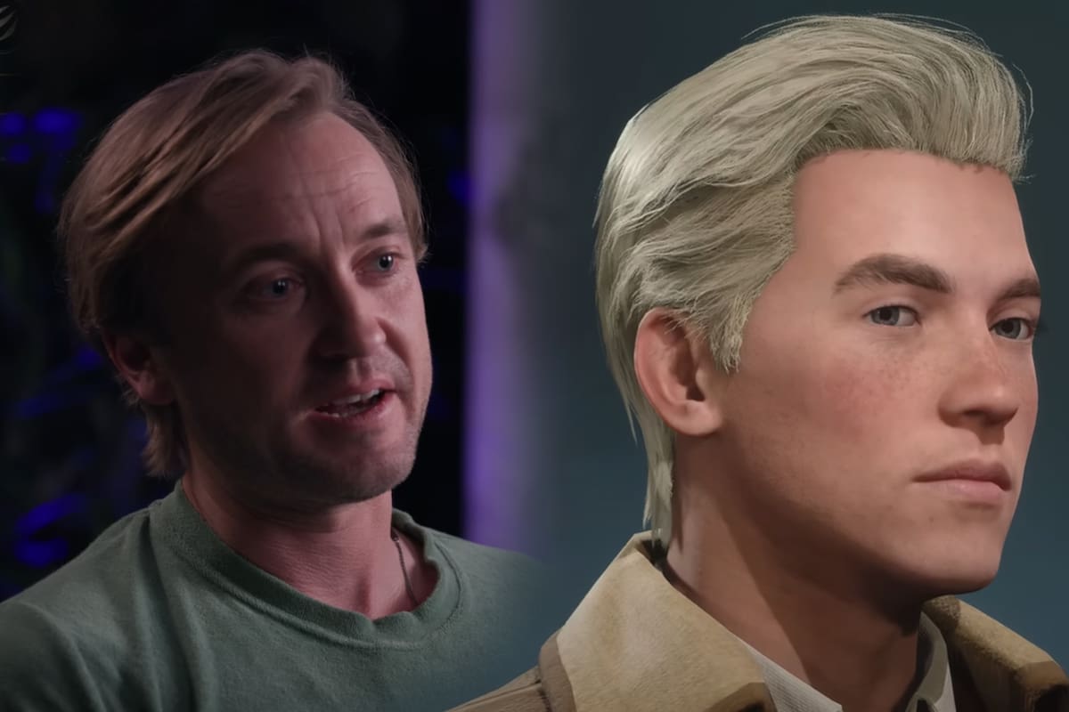 Harry Potter: “me recuerda a mi infancia”, actor de Draco llora mientras juega Hogwarts Legacy