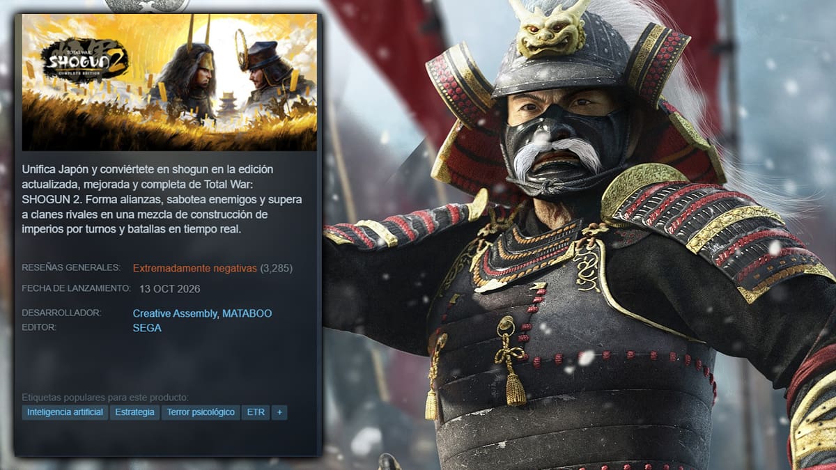 Total War Shogun 2 críticas negativas