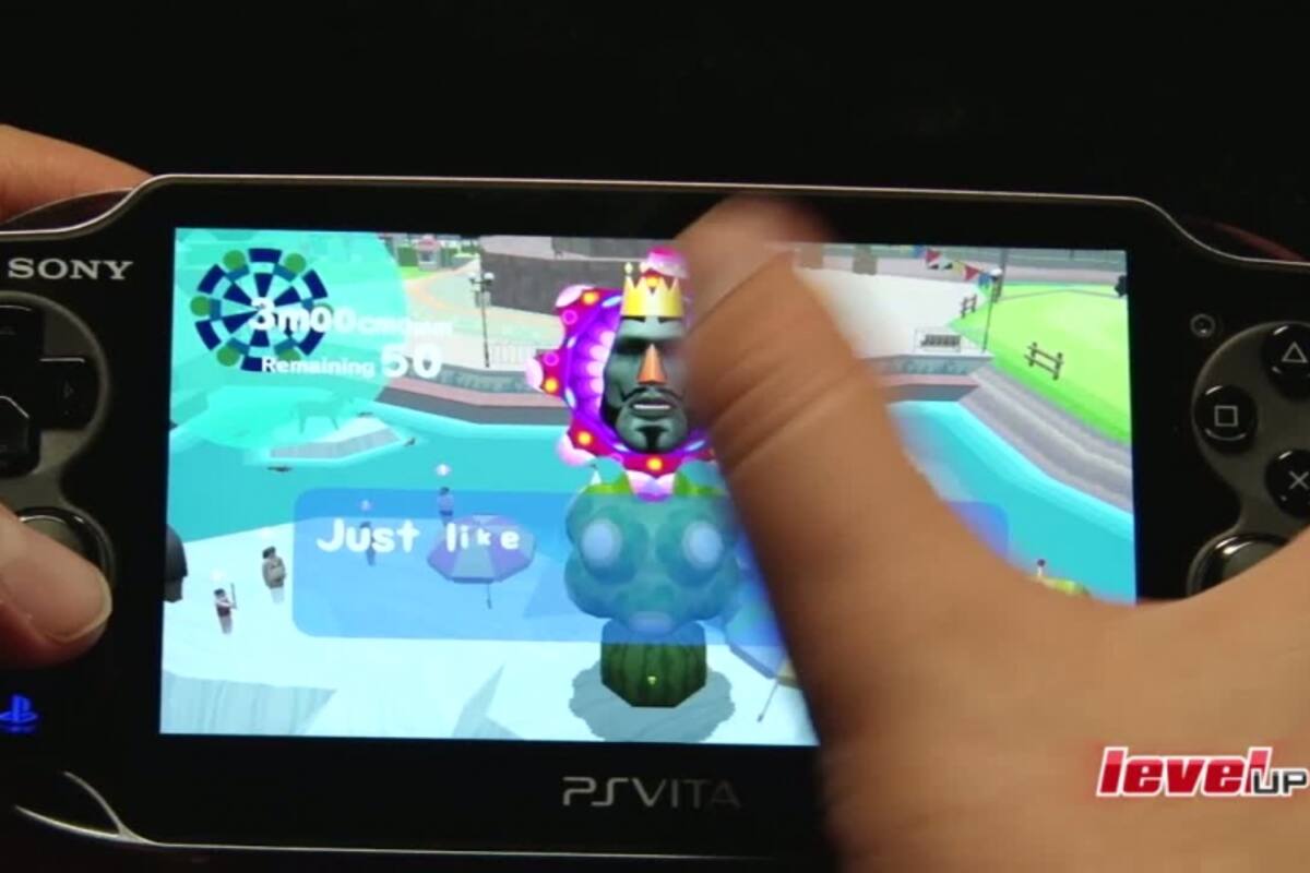 Touch my Katamari: Gameplay