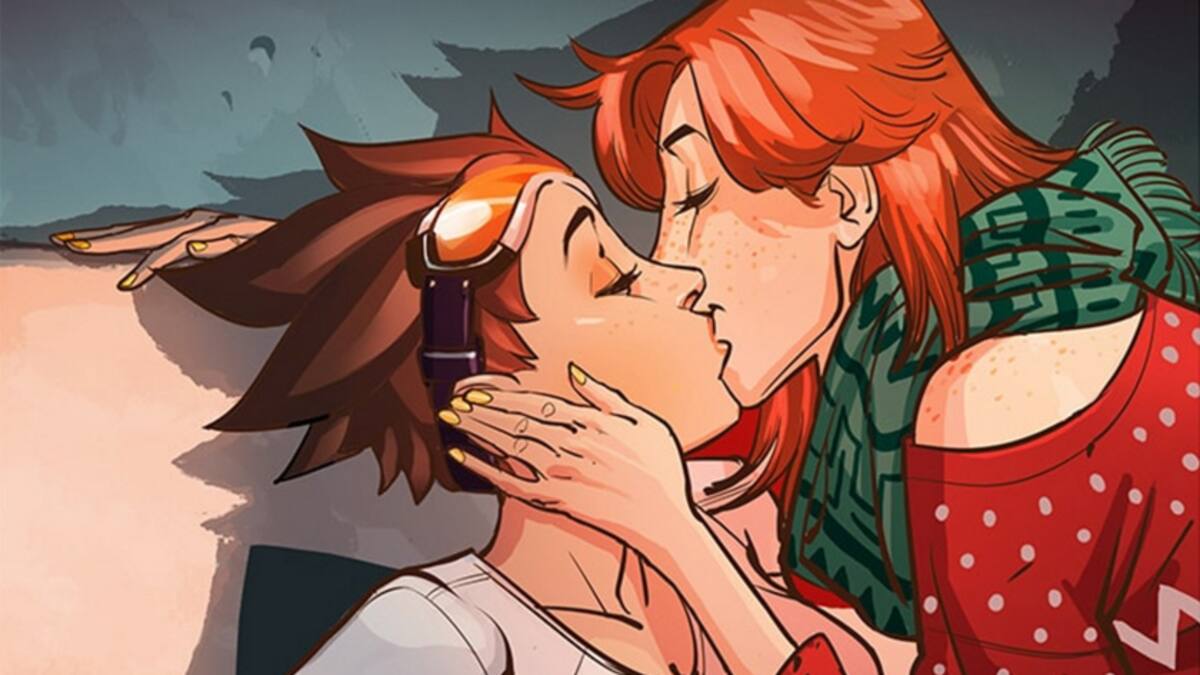 Tracer estrena novia en nuevo cómic navideño del juego