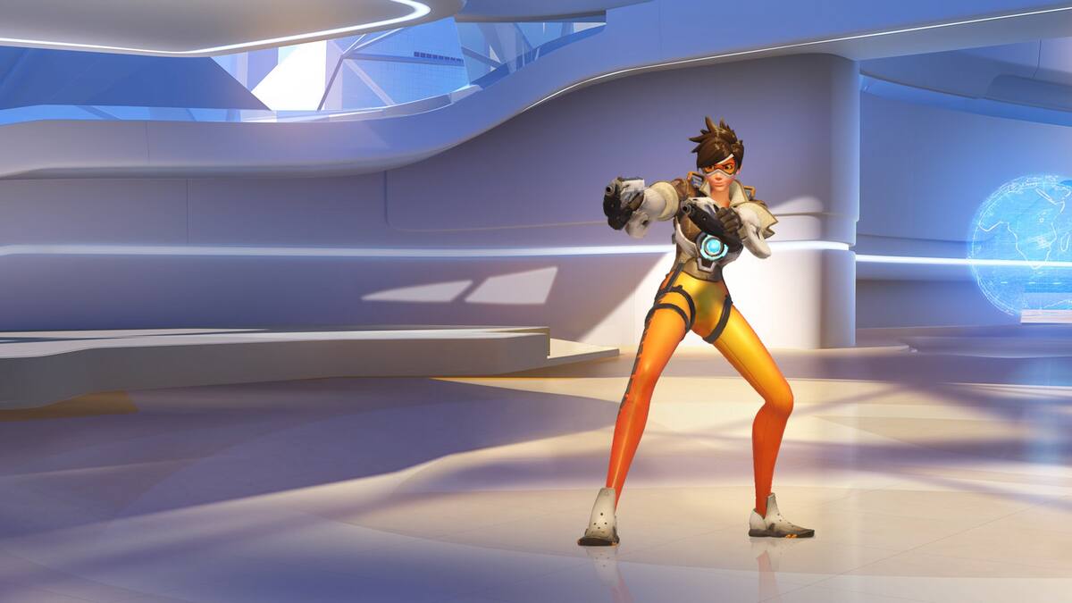 Tracer llegará al MOBA de Blizzard este mes
