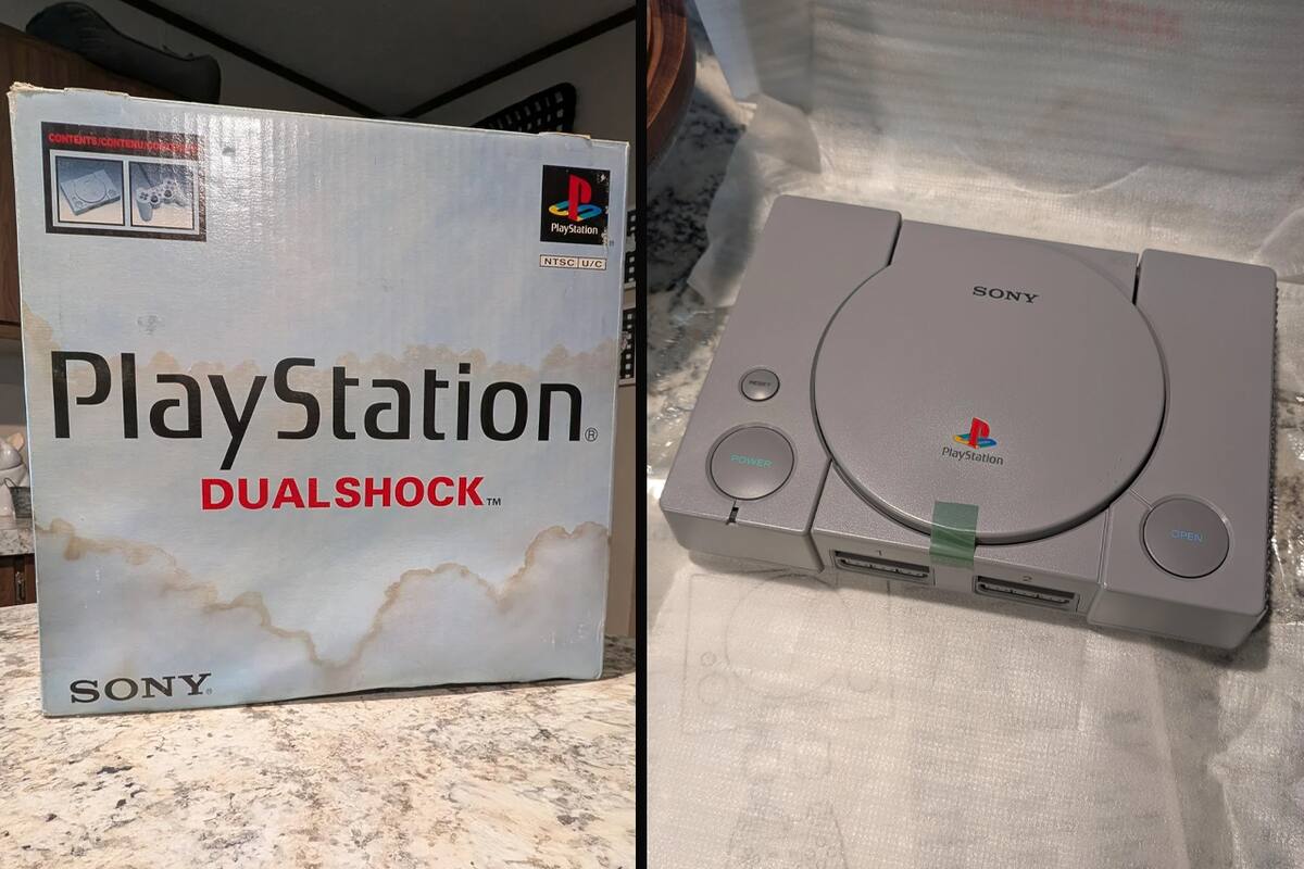 Jugador afortunado encuentra un PlayStation original en la basura y se lleva una gran sorpresa