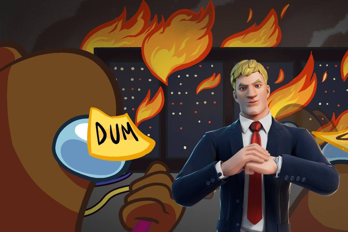 Fortnite: Epic Games insinúa colaboración con Among Us