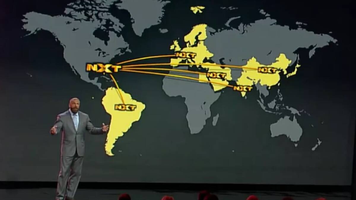Triple H busca que haya una filial de NXT en cada parte del globo