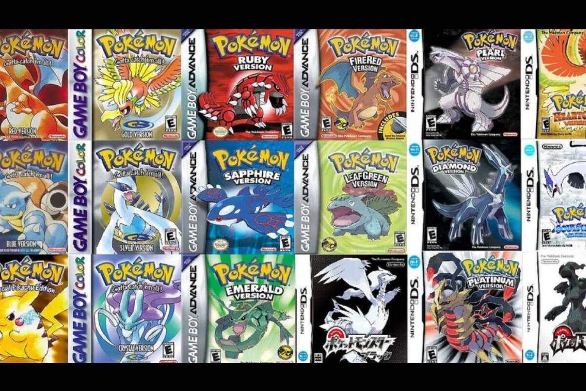 Estos son los 10 juegos de Pokémon más exitosos de la historia