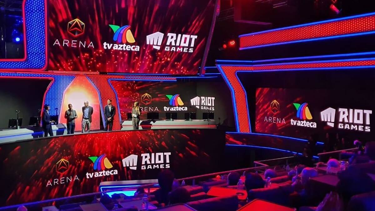 TV Azteca, Cinemex y Riot Games inauguraron el recinto para el gaming competitivo