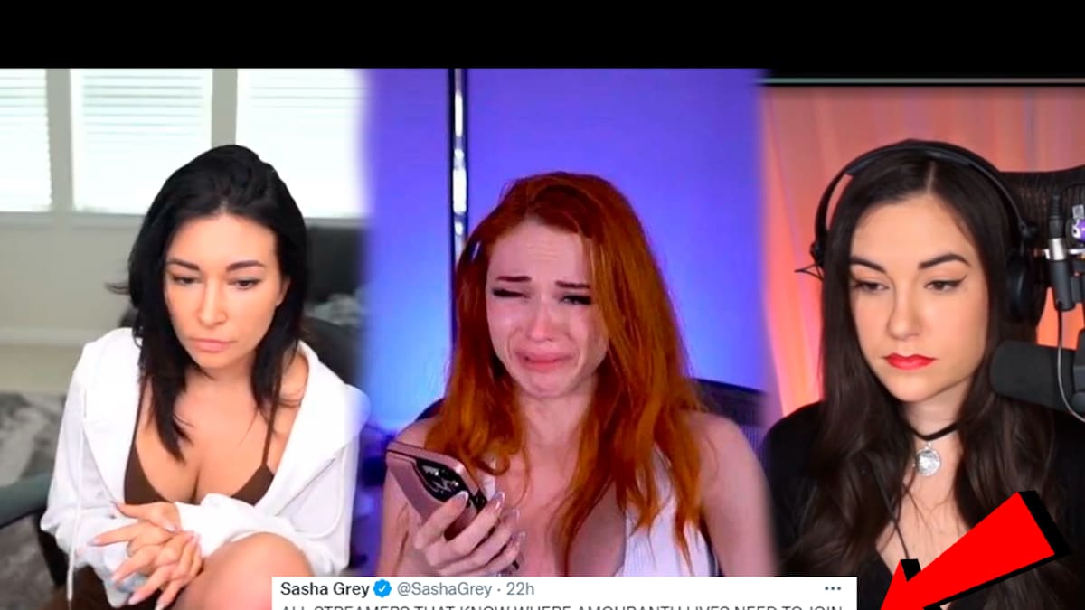 Twitch streamer Alinity did a welfare check on Amouranth to make sure she was okay